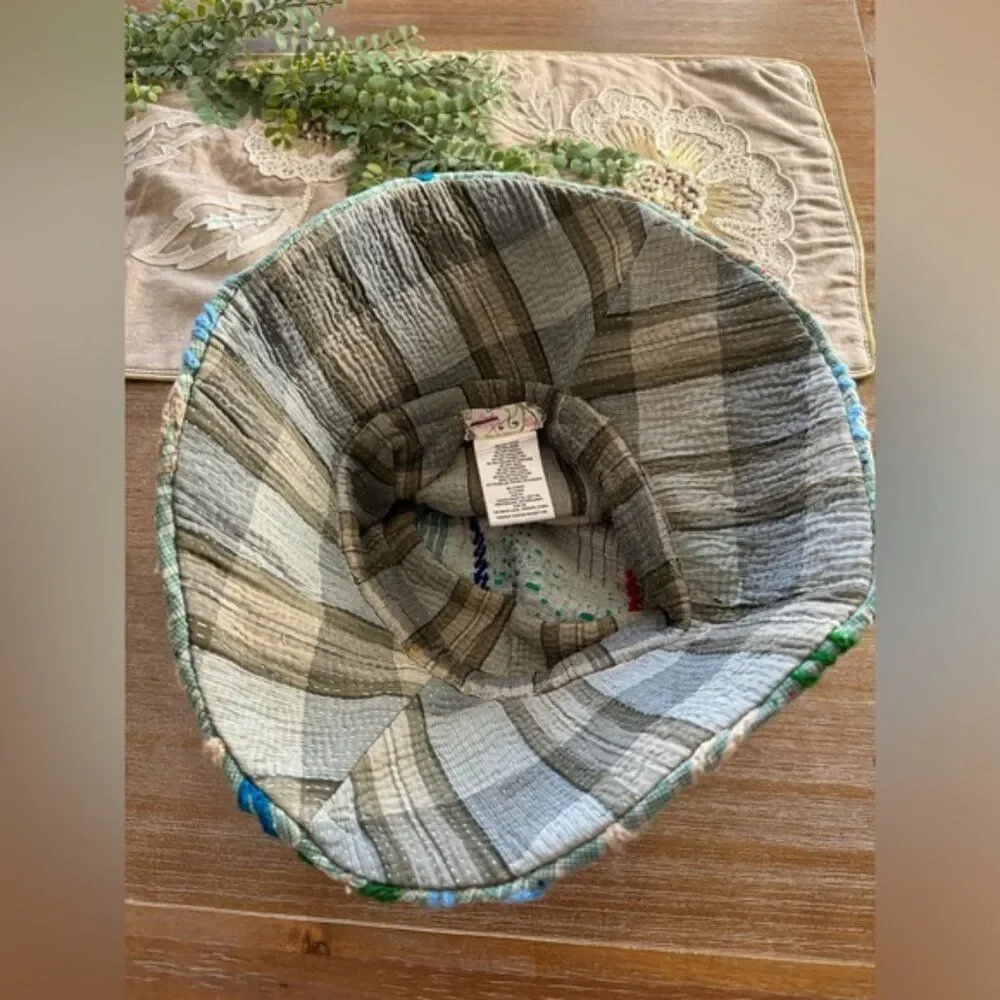Free People Vintage Kantha Bucket Hat NWOT $98 - Picture 5 of 8